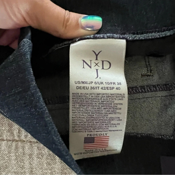 NYDJ Millie Skinny Ankle Pull-On Jeans, Size 6 - Picture 4 of 6